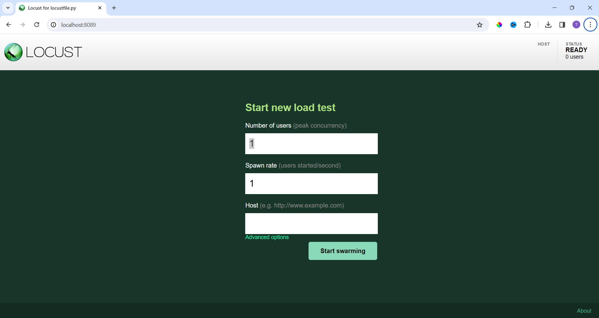 Load Test with Locust